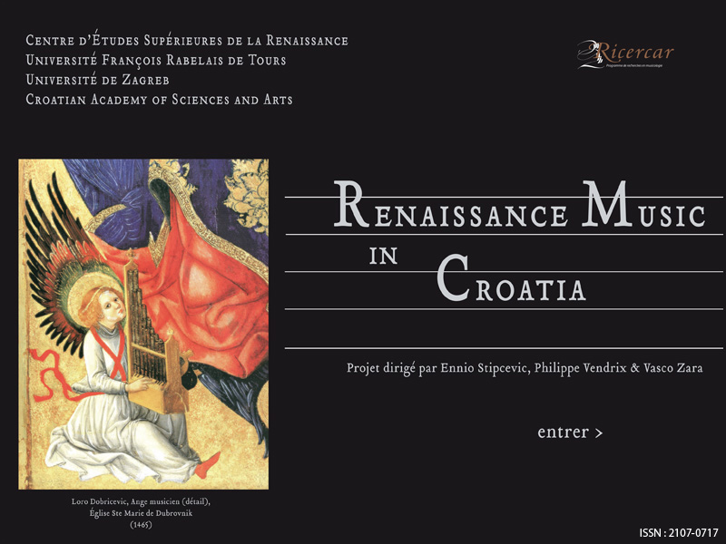 Renaissance Music in Croatia